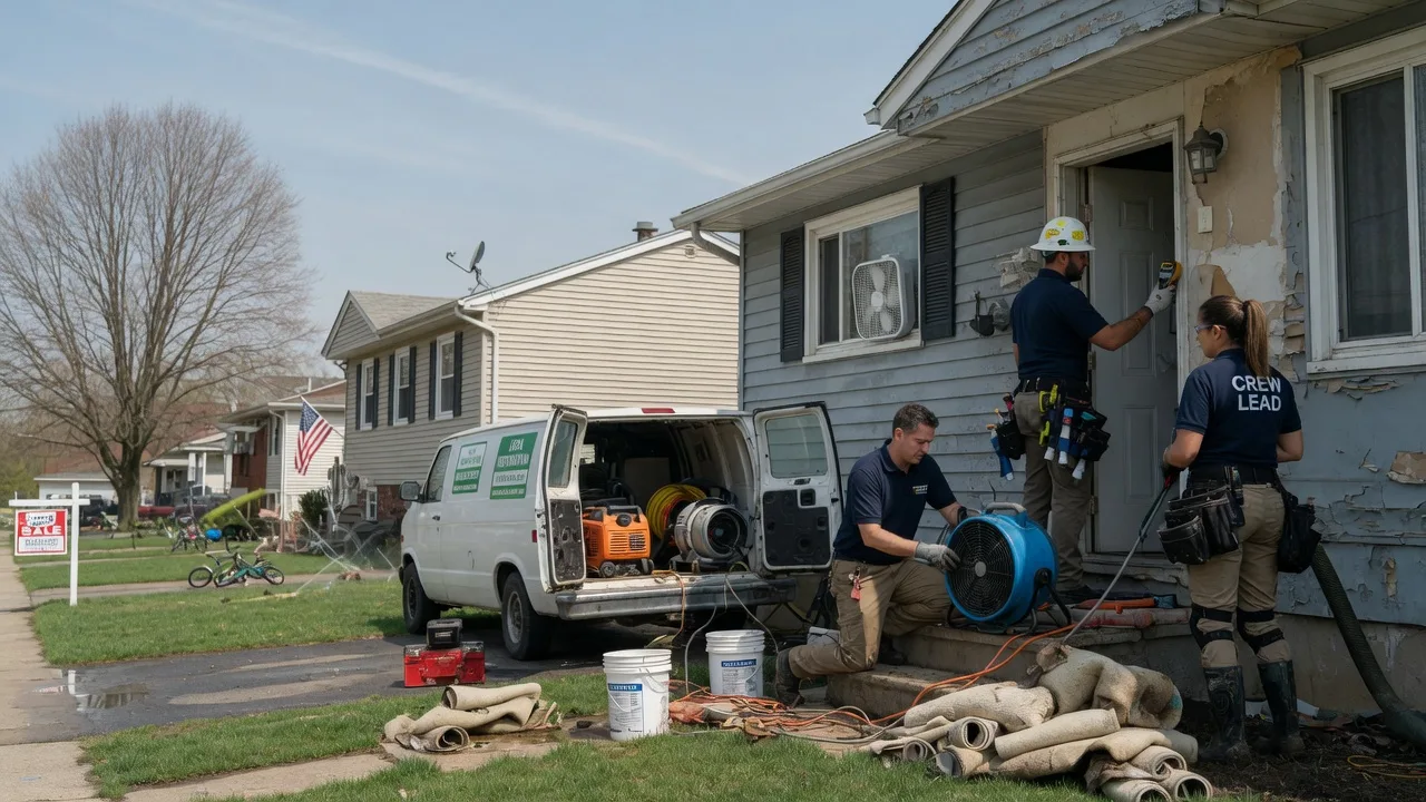 Flood Cleanup in Haddon Heights, NJ near me